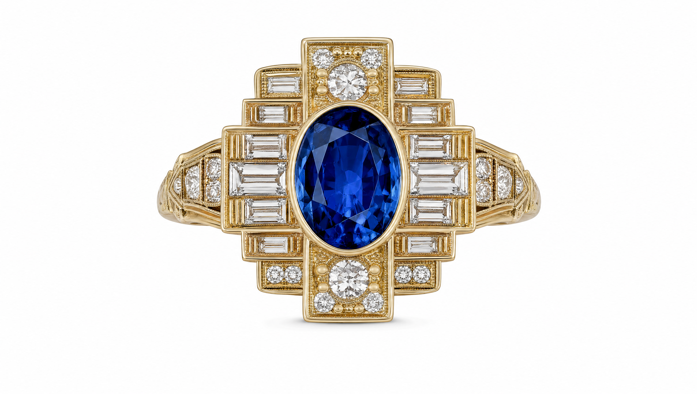 Antikschmuck-Ring mit Diamant