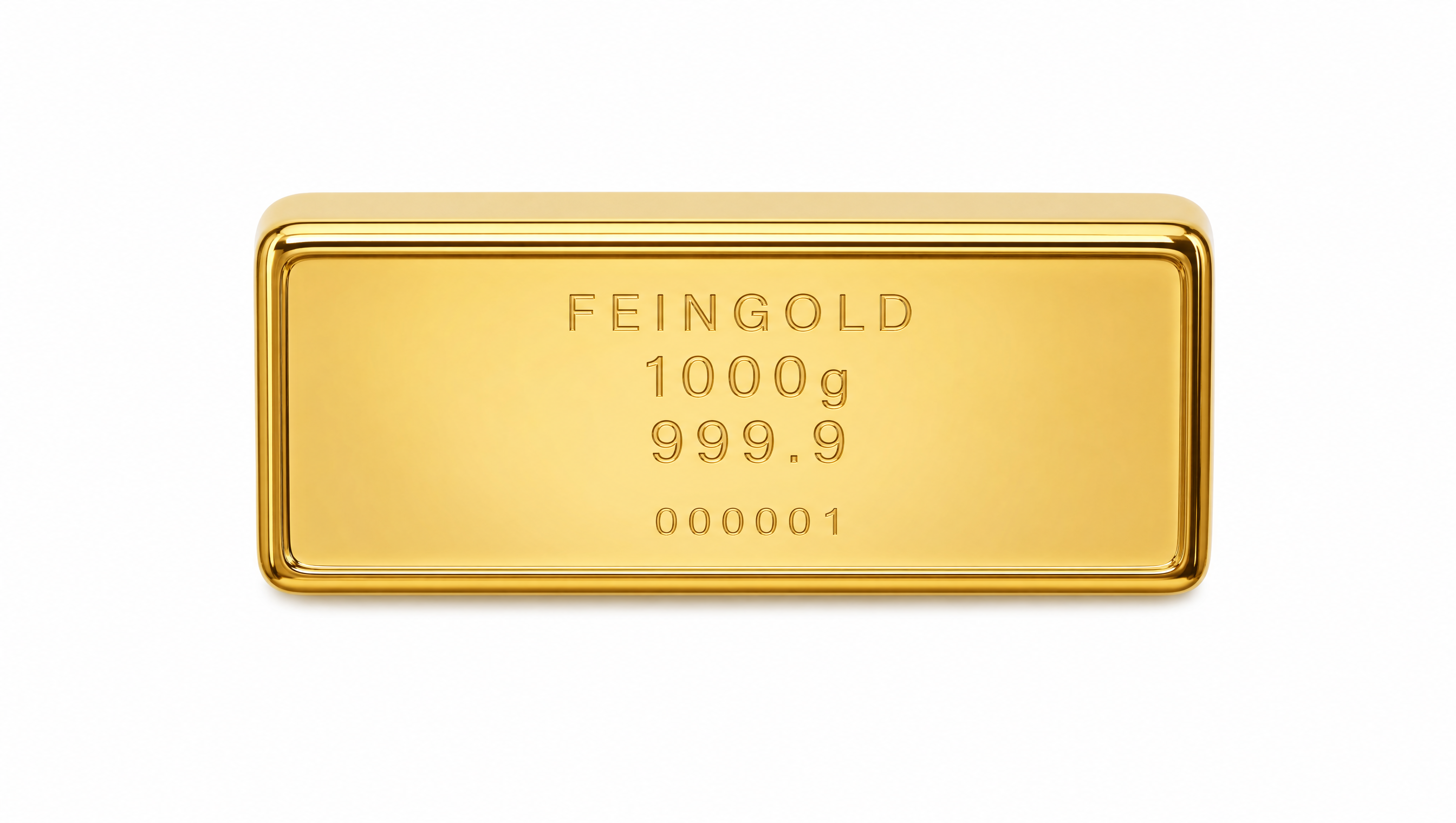 1 kg Goldbarren Feingold 999.9