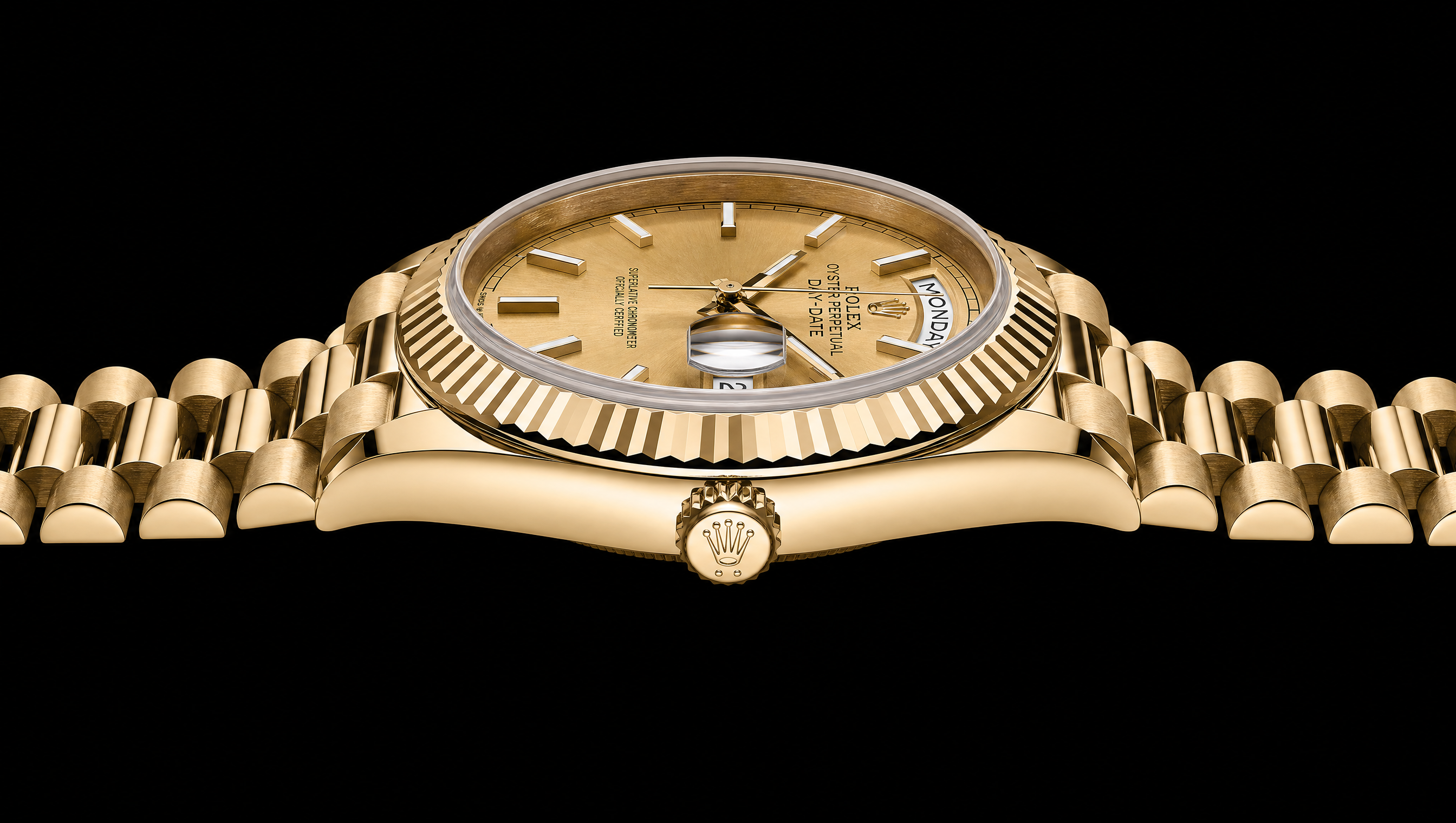 Rolex Day-Date 40 in Gelbgold